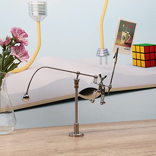 Sunnytech روبوت توازن ستيل من سانيتيك مع مشبك ملاحظات - لعبة توازن فنية حركية - ديكور منزلي ومكتبي - لعبة علم نفس وعلوم WJ078 - Image 4