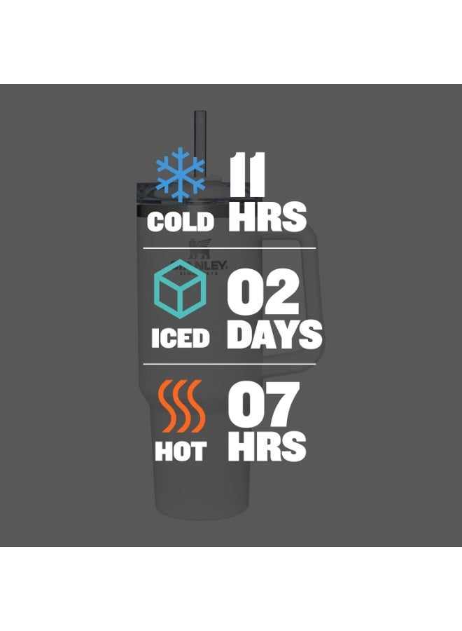 STANLEY Quencher H2.0 FlowState™ Tumbler 40oz – Purple– Stainless Steel Vacuum Insulated Cup with Handle, Lid & Straw – Keeps Drinks Hot or Cold for Hours - Image 2