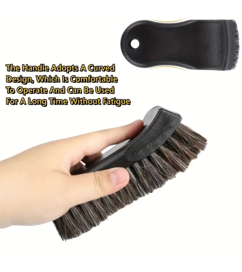 1pc Interior Cleaning Brush Wash Brush For Furniture Tire And Seat Gap Cleaning Efficient Durable Cleaning Tool - Image 4