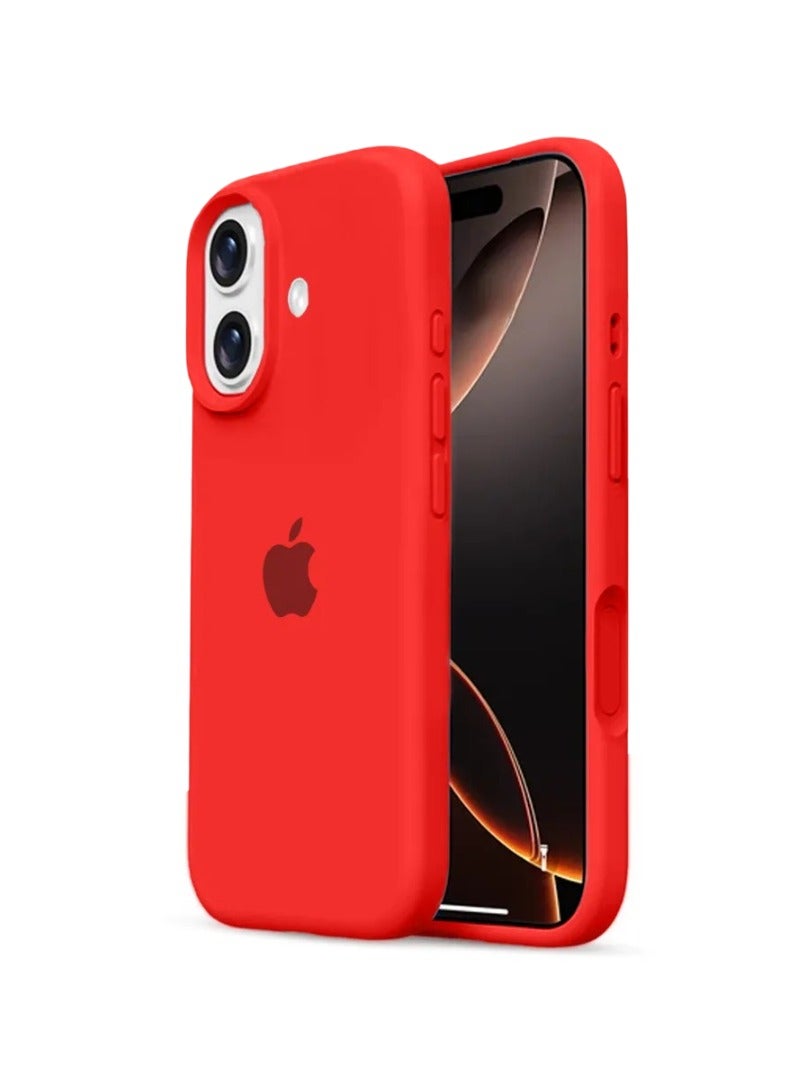 iPhone 17 Case Liquid Silicone Full-Body Protection Cover For iPhone 17 Smooth Finish Stylish Case with Microfiber Lining Cover For iPhone 17 6.3-inch - Image 1