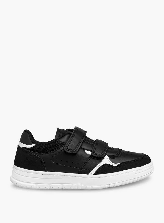 Mister Duchini Boys Hook & Loop Sneakers