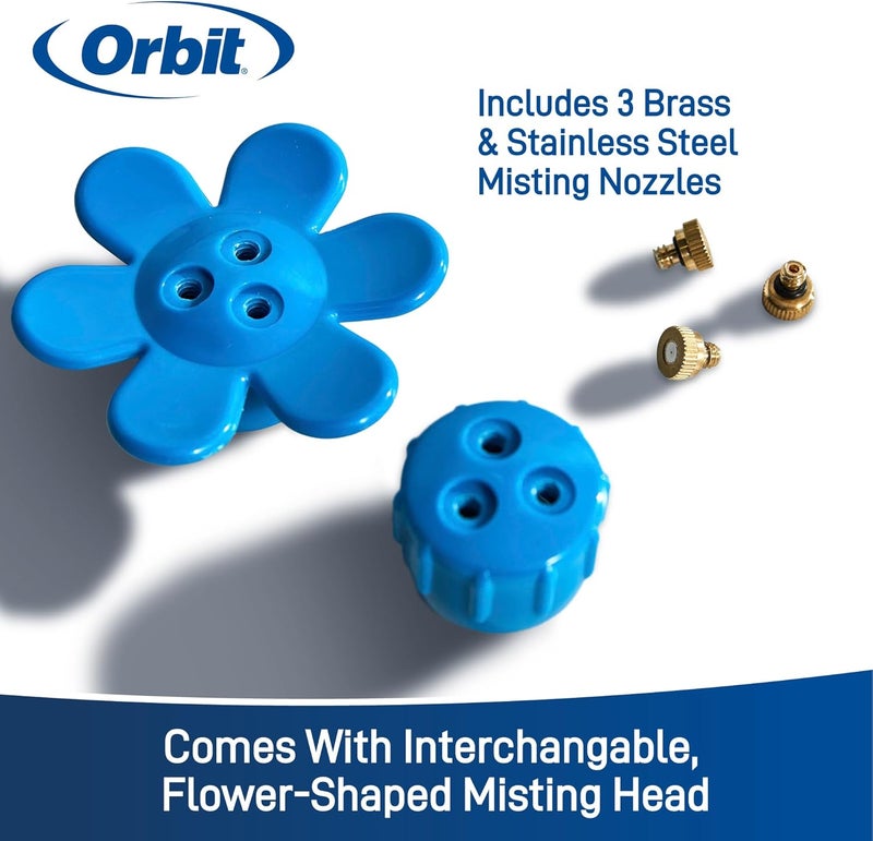 Orbit 10360 Flex Cobra Portable Mist Stand with Three Nozzles - Image 4