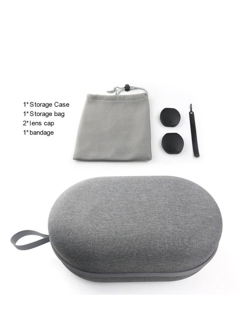 PS VR2 Storage Bag Set Includes Lens Protection Cover+Storage Bag+Bandage To Store VR Helmet VR Handle Protection Hard Bag - Image 1