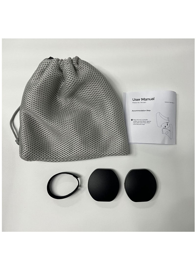 PS VR2 Storage Bag Set Includes Lens Protection Cover+Storage Bag+Bandage To Store VR Helmet VR Handle Protection Hard Bag - Image 4