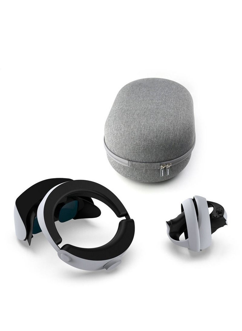 PS VR2 Storage Bag Set Includes Lens Protection Cover+Storage Bag+Bandage To Store VR Helmet VR Handle Protection Hard Bag - Image 5