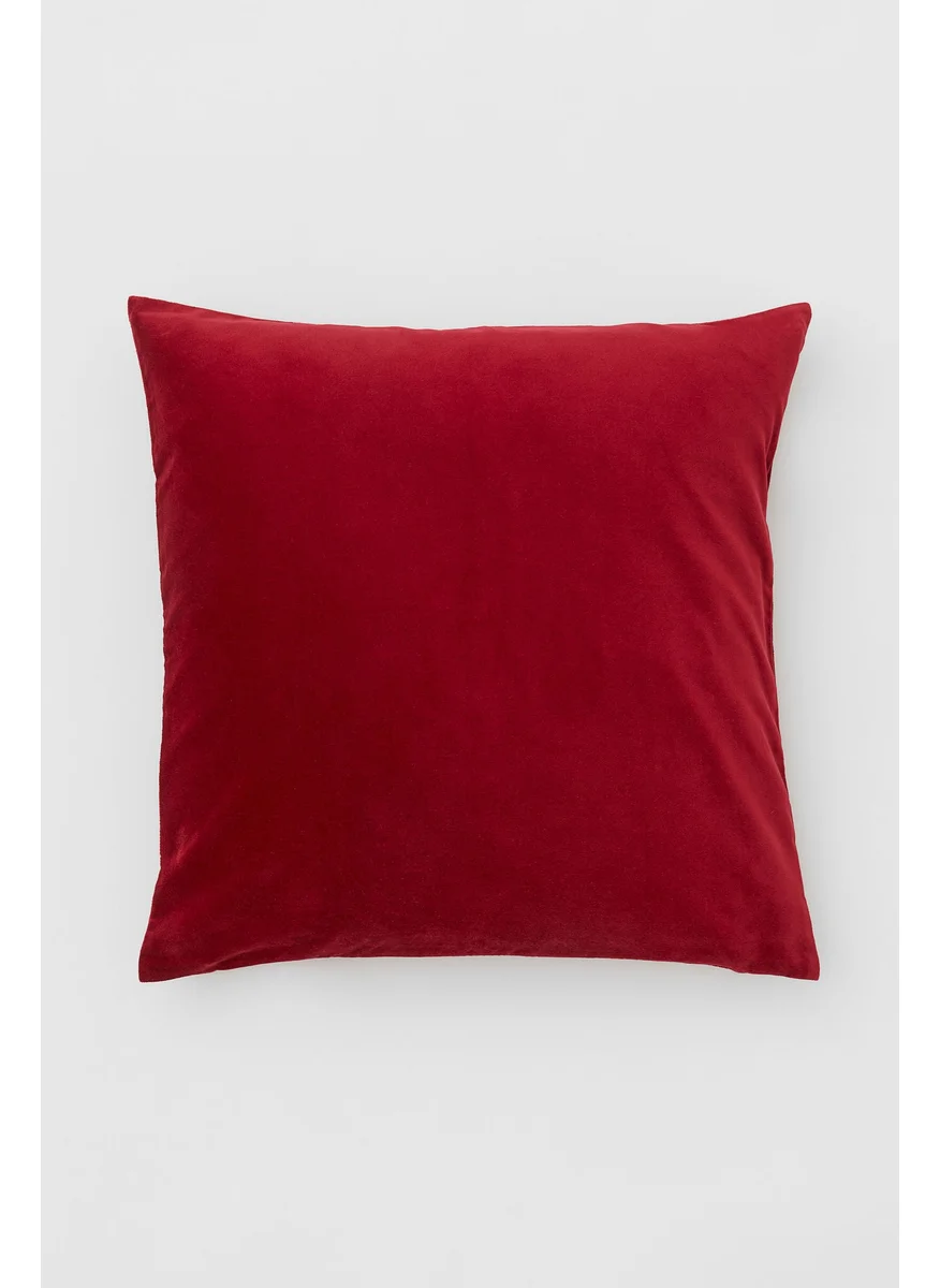 اتش اند ام Cotton Velvet Cushion Cover