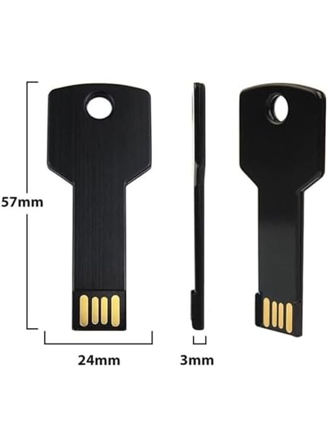 Black 4GB Colorful Key USB Flash Drive 2 0 Memory Stick For Business - Image 3