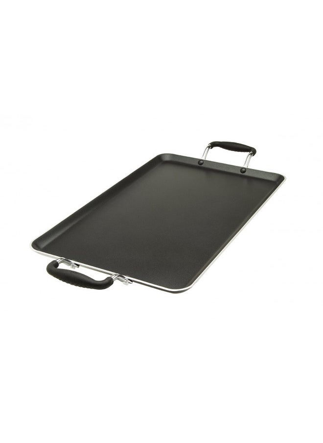 Ecolution Easy To Clean, Comfortable Handle, Even Heating, Dishwasher Safe Pots, 12-Inch x 18-Inch Griddle, Black  - Image 1