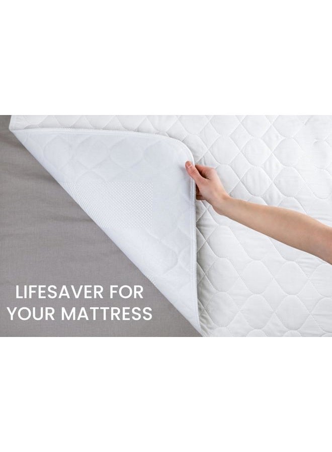 Lynmark Potty Training Bed Pads for Waterproof Protection | Bed Protector Best for Potty Training & Bed Wetting Toddlers & Children | Absolute Lifesaver for Your Mattress & Sheet | Lynmark® 1 Pack, 33" x 27" - Image 4