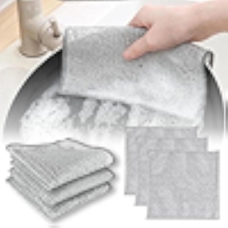 TECNOFEX Multipurpose Wire Dishwashing Rags for Wet and Dry Stainless Steel Scrubber Non-Scratch Wire Dishcloth for Washing Dishes Sinks Counters Easy Rinsing Machine Washable Pack 3