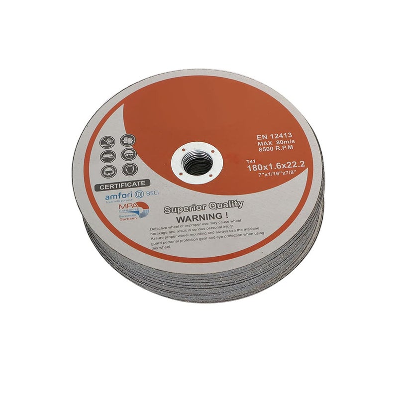 findmall 50 Pack 7" x1/16 x7/8" Cut-Off Wheel - Metal & Stainless Steel Cutting Discs - Image 5