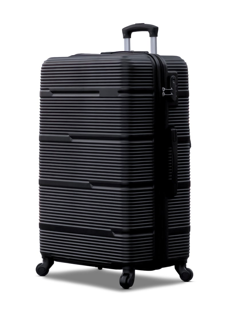 ZAAPPY Hard Shell Horizon Line ABS Lightweight 32 Inch (36-40kg) Luggage, Combination Lock Suitcase - Image 1