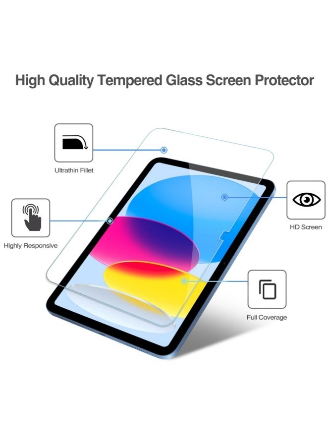 BESTPEAK 3 Pack Premium Tempered Glass for iPad 11/10.9"| 9H Hardness, Bubble-Free, HD Clear, 3-Step Easy Install Kit - Image 4