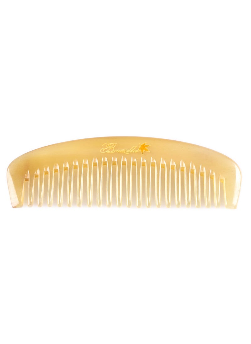 Breezelike - Wide Tooth Hair Comb - Breezelike Detangling Comb for Hair & Beard - No Static Natural Sheep Horn Comb for Women and Men - Image 1