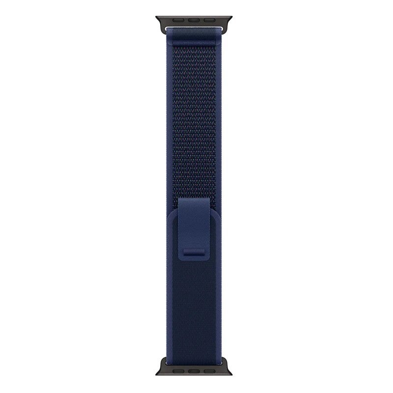Bluejw Nylon Trail Loop Watch Band for Apple Watch Ultra 1/2/3 49mm with Black Connector - Elastic Weave Sport Strap - Replacement Wristband - Image 1