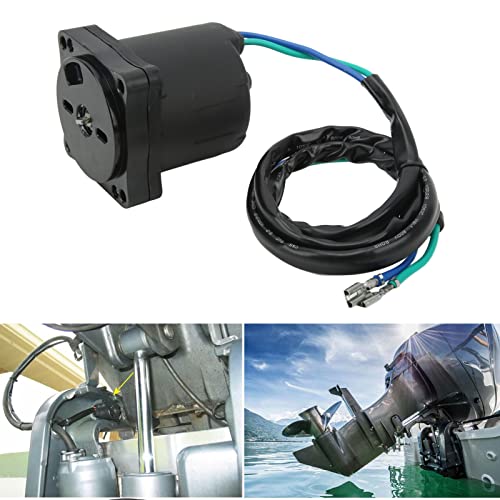 EVGATSAUTO Tilt Trim Motor, 12V Reversible Outboard Power Trim Motor Reversible Quick Start 36120 ZY9 013 Rustproof Replacement for Outboard Motor - Image 5