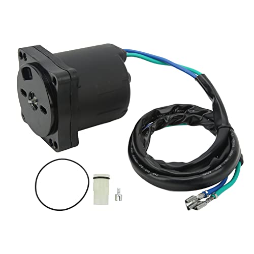 EVGATSAUTO Tilt Trim Motor, 12V Reversible Outboard Power Trim Motor Reversible Quick Start 36120 ZY9 013 Rustproof Replacement for Outboard Motor - Image 1