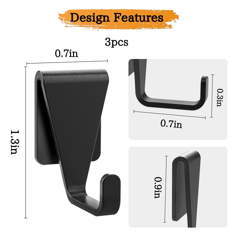 Sirozi 3Pack Grills Hooks For Traeger Grills  Grills Hooks For Barbecue Tool  Suit For Traeger Ironwood 885  Pro Series 34  Pro Series 22  Pro D2 575  Pro 780  Ironwood 650  Pit Boss - Image 2