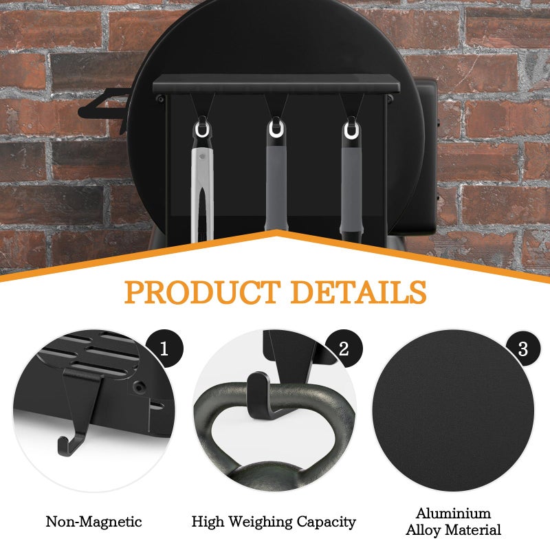 Sirozi 3Pack Grills Hooks For Traeger Grills  Grills Hooks For Barbecue Tool  Suit For Traeger Ironwood 885  Pro Series 34  Pro Series 22  Pro D2 575  Pro 780  Ironwood 650  Pit Boss - Image 3