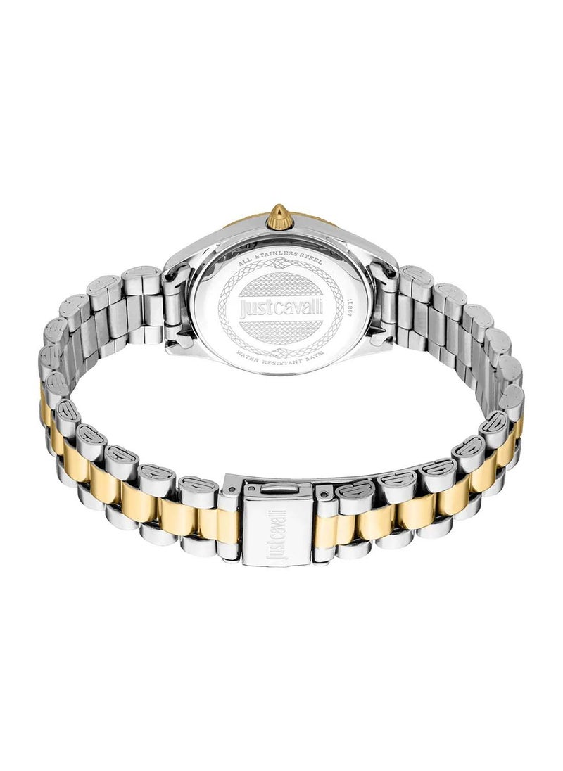 Just Cavalli - Women's Round Shape Stainless Steel Wrist Watch JC1L267M0095 - 30 Mm - Image 1