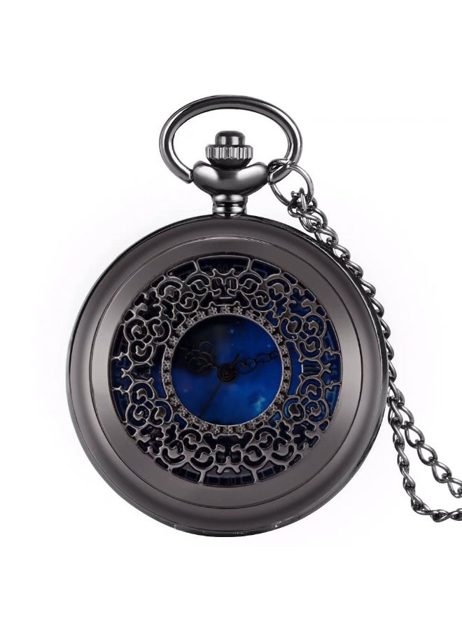 KUYING New Retro Flip Pendant Commemorative Watch 