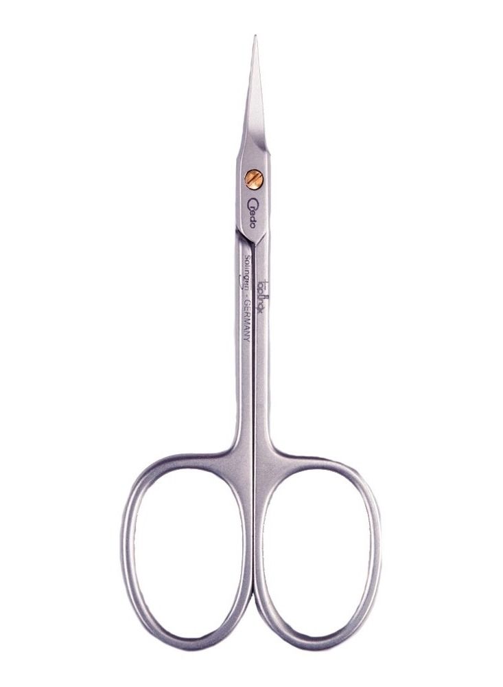 CREDO SOLINGEN Cuticle Scissor Tower Point Nickel Plated - Image 1
