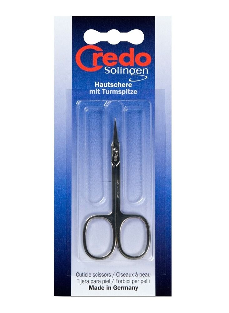 CREDO SOLINGEN Cuticle Scissor Tower Point Nickel Plated - Image 2
