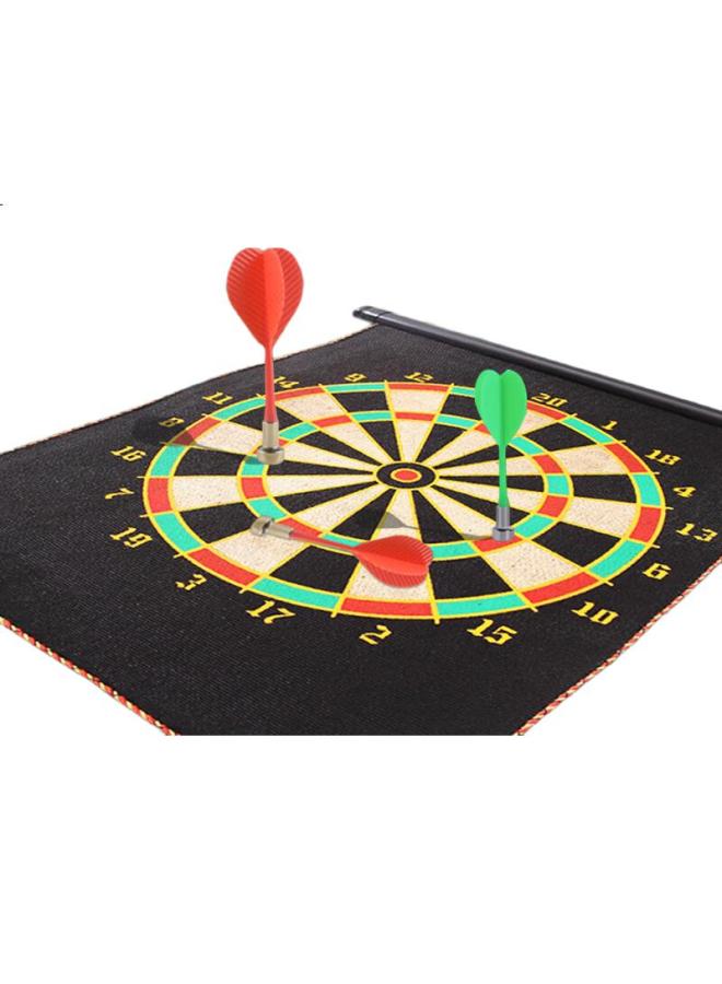 INVUI Dartboard Set, Children'S Magnetic Darts, Double-Sided Large Size, Company Entertainment Team Building Toy, Safe, 17 Inches - Image 1