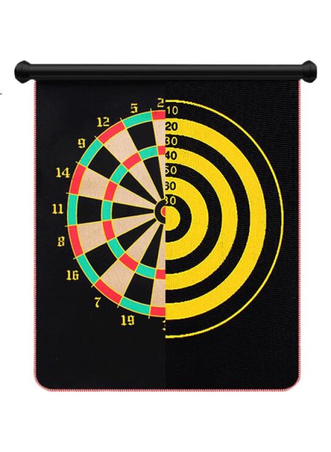 INVUI Dartboard Set, Children'S Magnetic Darts, Double-Sided Large Size, Company Entertainment Team Building Toy, Safe, 17 Inches - Image 3