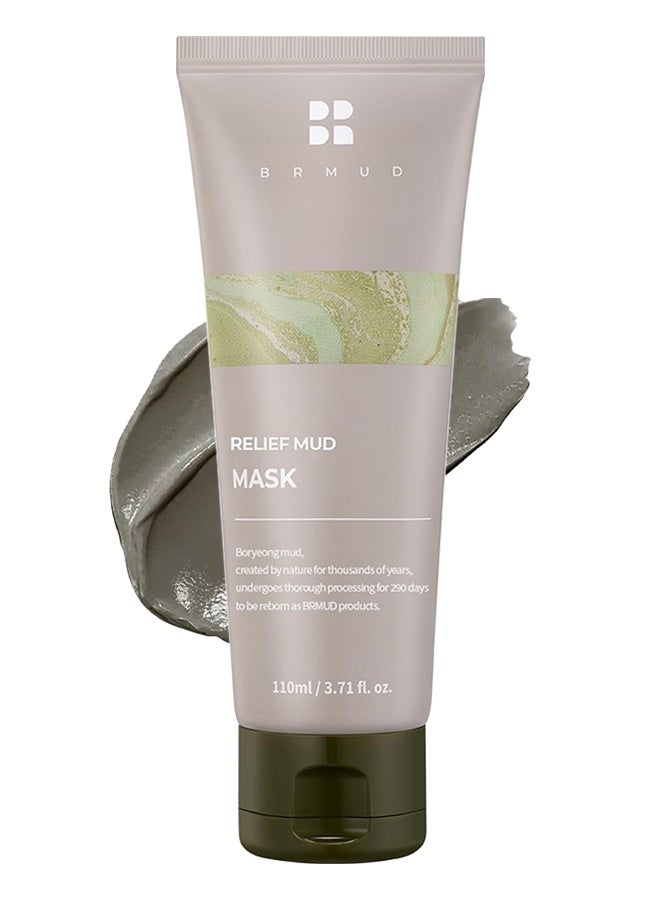 BRMUD Relief Mud Mask 110ML, Deep Pore Moisturizing And Moisturizing Face Mask, Skin Care - Image 1