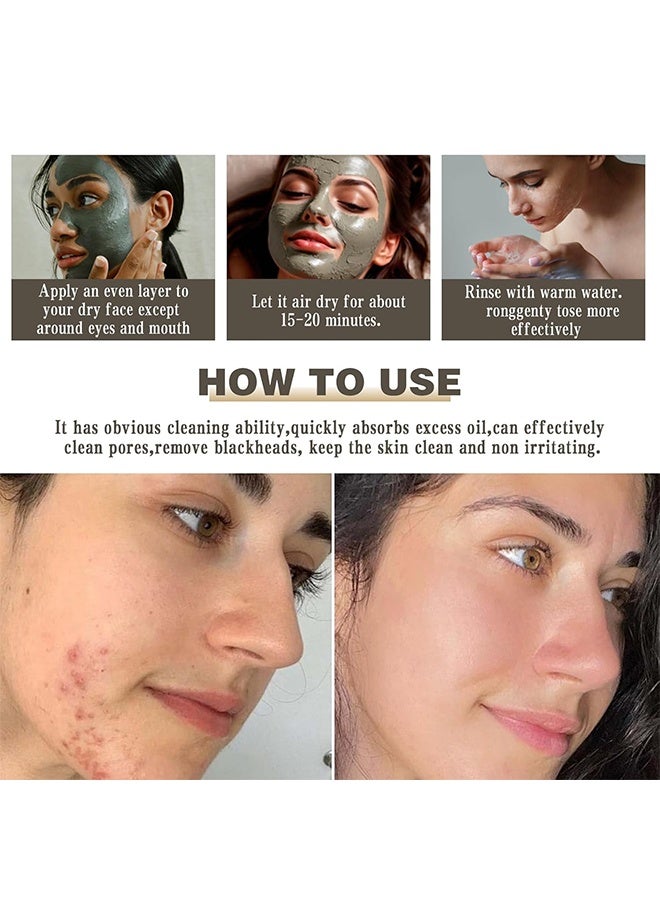 BRMUD Relief Mud Mask 110ML, Deep Pore Moisturizing And Moisturizing Face Mask, Skin Care - Image 5