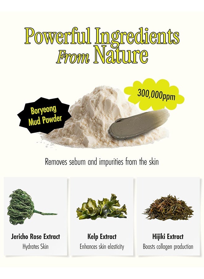 BRMUD Relief Mud Mask 110ML, Deep Pore Moisturizing And Moisturizing Face Mask, Skin Care - Image 2