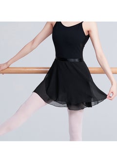 Generic Women Ballet Wrap Skirt Black  - Image 1