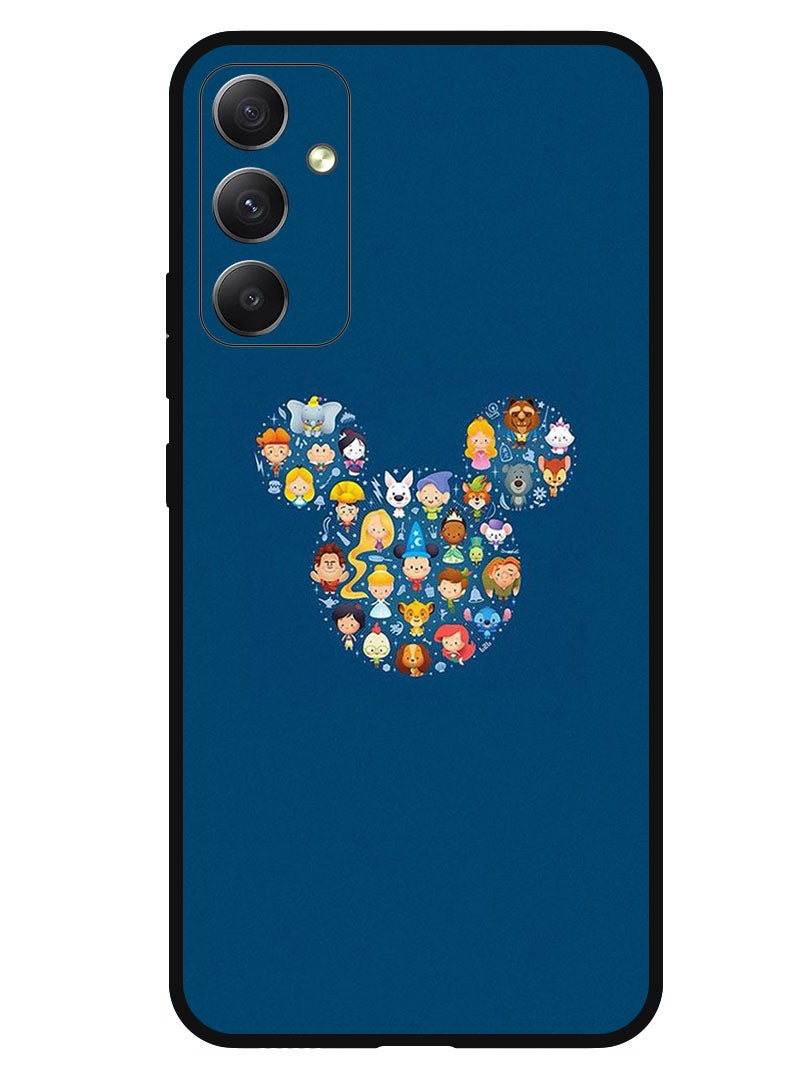 Theodor Protective Case Anti Scratch Shock Proof Bumper Cover For Samsung Galaxy F54 Mickey Face - Image 1