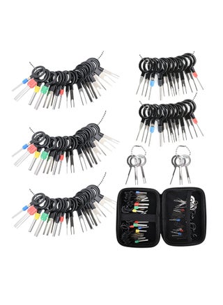 Terminal Extractor Removal Tool Kit, Depinning Key Tool Set for Car Auto Household Devices, Wire Connector Pin Release Extractor Tool with a Protective Bag (82 Pieces) - pzsku/Z4E763A1947AF676C4B4DZ/45/_/1722790992/71f975d9-3fdf-477e-b468-5be0588c3a0a