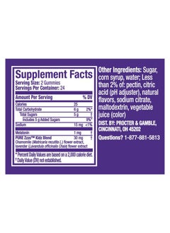 ZzzQuil VICKS PURE Zzzs Kidz, Melatonin Sleep Aid Gummies for Kids and Children, Helps Your Child Fall Asleep Naturally, Low Dose Melatonin, 48 Gummies  - Image 5