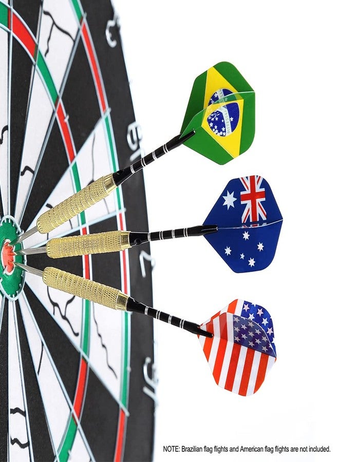 Wolftop Standard Dart Flights 40 Sets 120 Pcs - Durable PET and Laser Replacement Feather Tail Wings - Dart Accessories Kit for Steel Tip Darts and Soft Tip Darts - Image 5