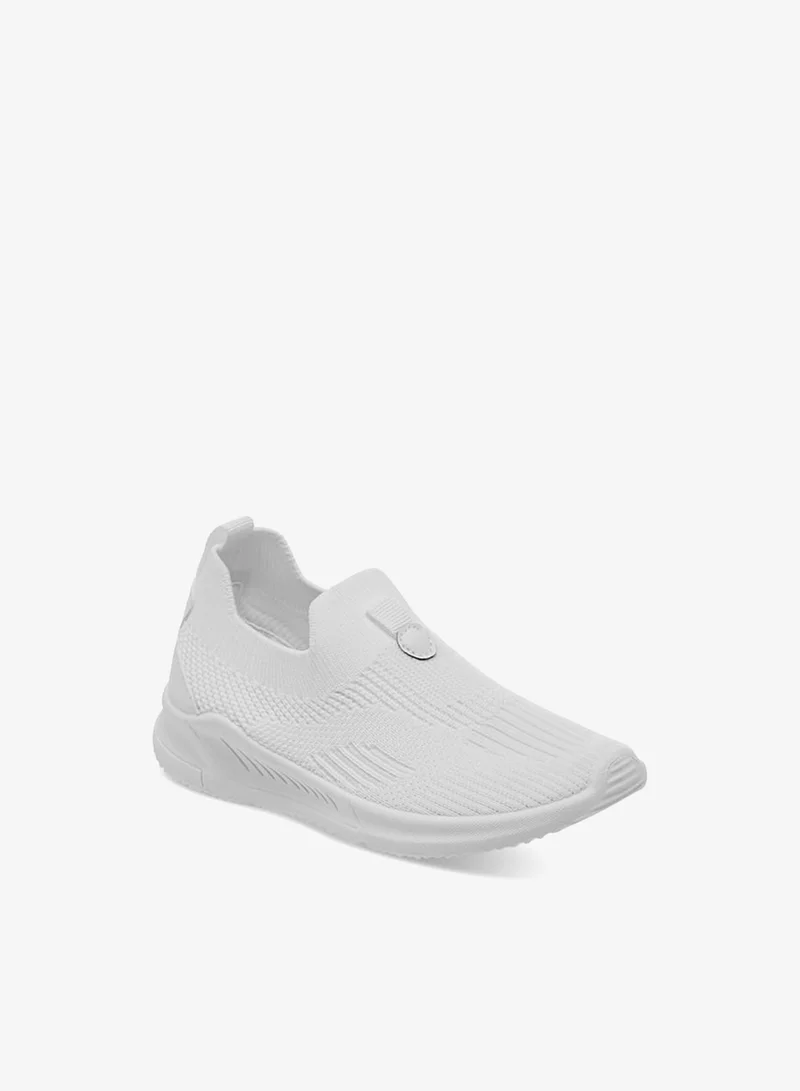 Oaklan by Shoexpress Girls by Shoexpress Pull Tab Detail Slip-On Sports Shoes
