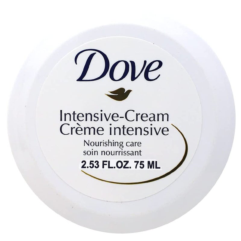 Dove Nourishing Body Care Face, Hand and Body Rich Nourishment Cream for Extra Dry Skin with 48 Hour Moisturization, 2.53 FL OZ (Pack of 2) - Image 2