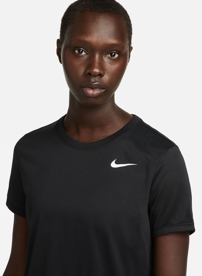 Nike Women’S Nike Dri-Fit Tee Raglan Lightweight (Lbr) - Image 3