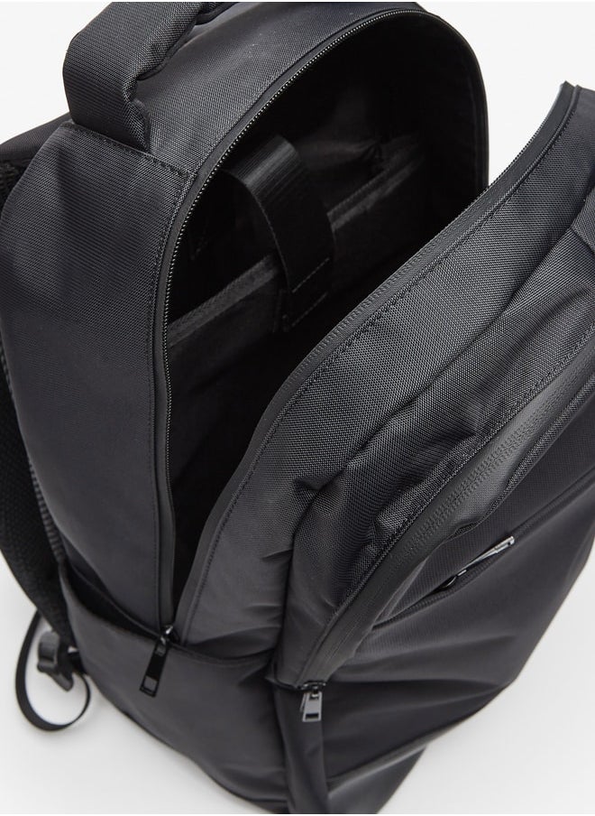 LBL by Shoexpress - Solid Backpack with Adjustable Shoulder Straps - Image 1