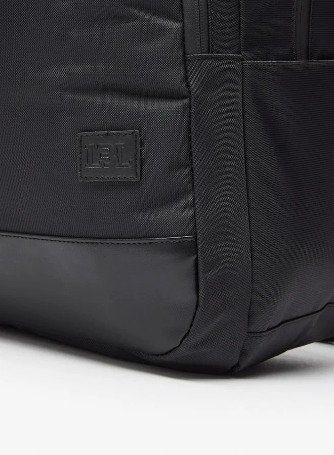LBL by Shoexpress Solid Backpack with Adjustable Shoulder Straps
