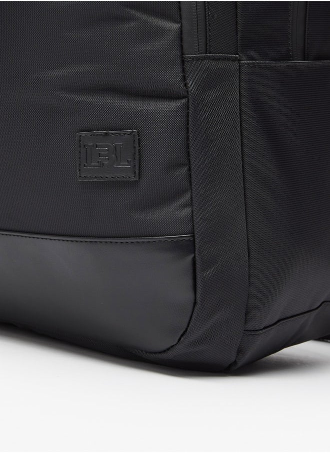 LBL by Shoexpress Solid Backpack with Adjustable Shoulder Straps  - Image 4