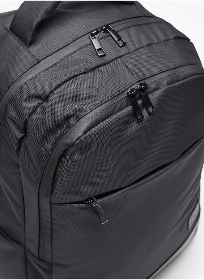 LBL by Shoexpress Solid Backpack with Adjustable Shoulder Straps  - Image 3