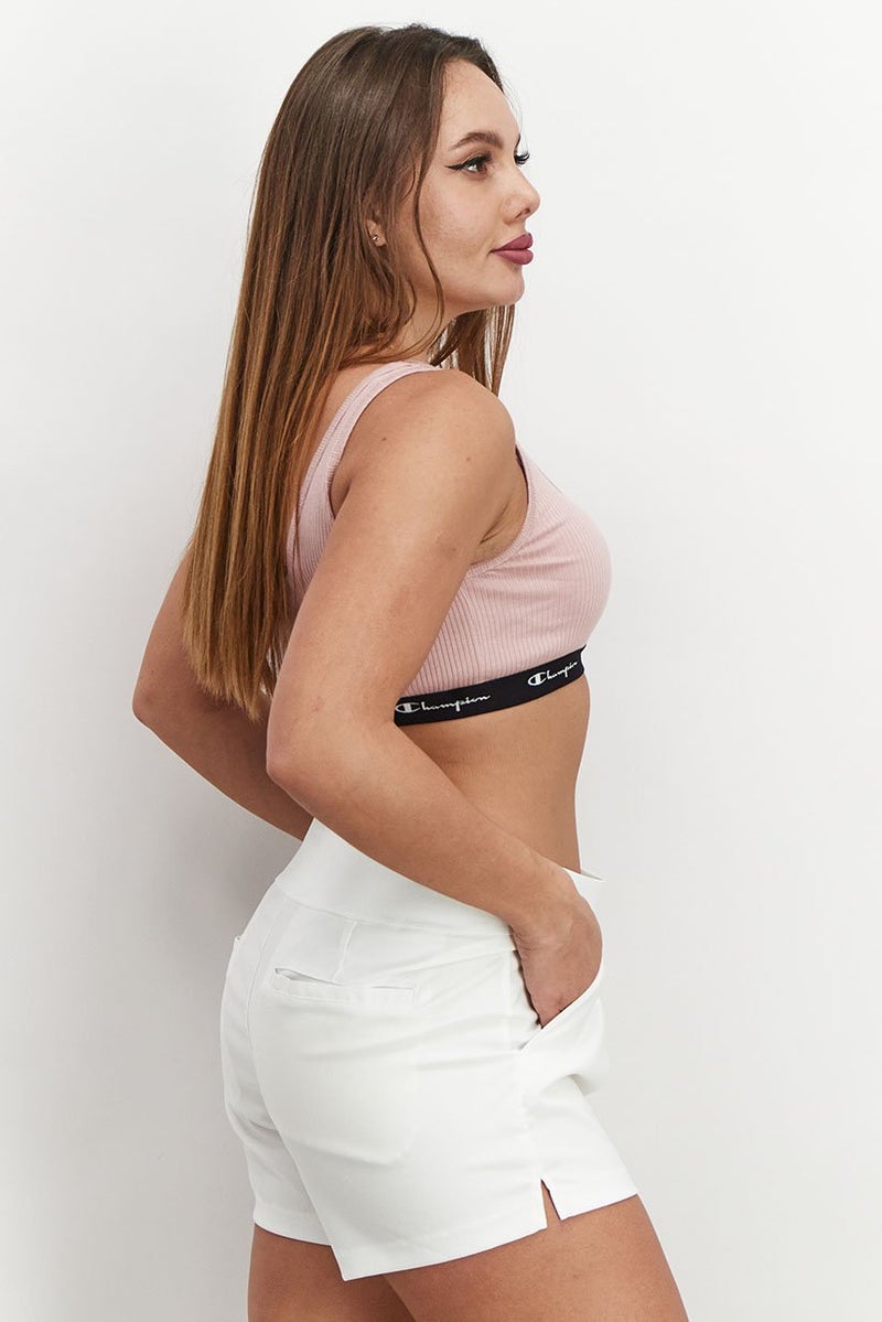 Champion Women Non Padded Sports Bra, Old Rose - Image 3