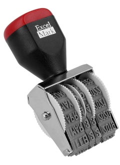 ExcelMark #1.5 Line Dater With Black Ink Pad  - Image 2