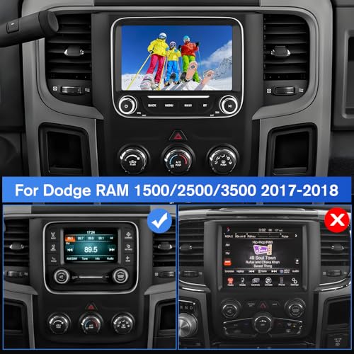 Junsun 5G WiFi Car Radio Stereo for Dodge RAM 2013-2019 1500/2500/3500,7 inch Touch Screen Head Unit with Carplay/Android Auto SWC GPS WiFi Bluetooth FM RDS AM DSP SWC Backup Camera - Image 2