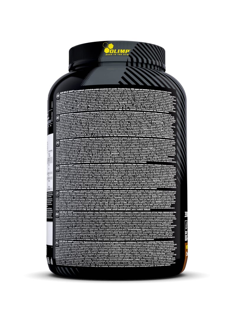 Olimp Gain Bolic 6000, Extreme Hardgainer Formula, Chocolate Dream Flavour, 3500g - Image 3