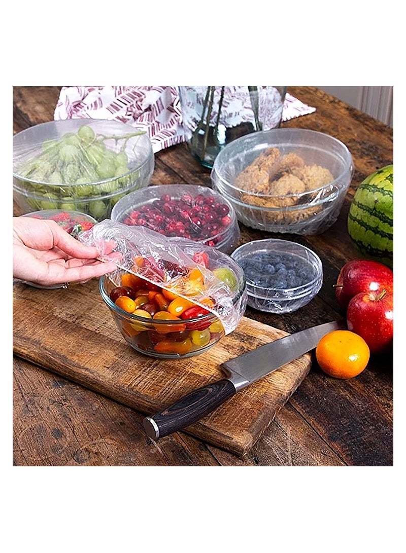 Disposable Fresh Keeping Bags Elastic Food Storage Covers Disposable Bowl Covers Dish Plate Plastic Covers Elastic Stretch Bowl Lids Universal Kitchen Wrap Seal Bags  - Image 4