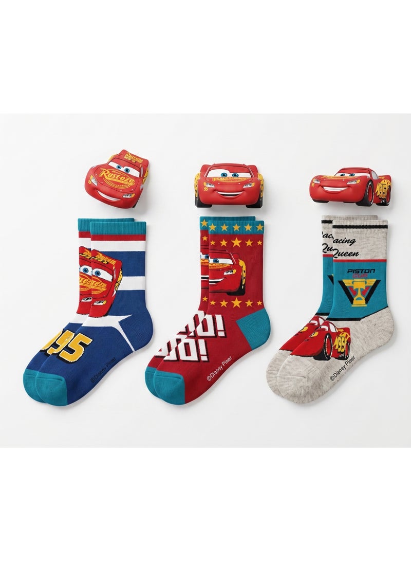 Disney Pixar Cars Disney Cars 3-pack of boys' socks.
By Kids TV - Image 1